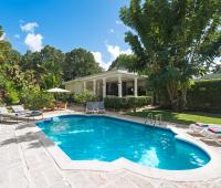 Anchorage Sandy Lane Barbados Holiday Rental Pool and Garden