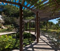 Garden Walkway Elsewhere 10 Bedroom Sandy Lane Villa For Rent In Barbados 