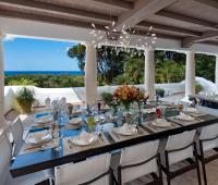 Formal Dining Room at Elsewhere 10 Bedroom Sandy Lane Villa For Rent In Barbados 