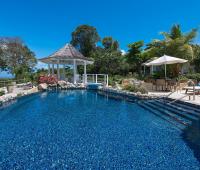 Point of View Holiday Rental In Sandy Lane Barbados Swimming Pool and Gazebo