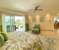 Palm Beach 211 Barbados Beachfront Vacation Condo Rental Primary Bedroom with King Bed