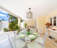 Coco Mullins Barbados Holiday Rental Home Patio and Dining