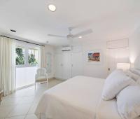 Palm Beach 204 Barbados Beachfront Condo Rental Bedroom 2 View