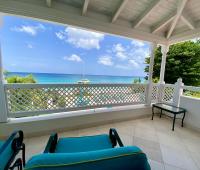 Fosters House Holiday Rental In Barbados Bedroom 1 Patio and Oceanview