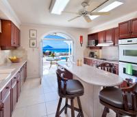 Fosters House Holiday Rental In Barbados Kitchen With Ocean View