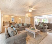 Franklins House Holiday Rental Villa In Sandy Lane Barbados TV Sitting Area