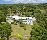 Sandy Lane Holiday Villa Barbados Halle Rose Aerial Shot of Property