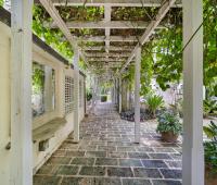Heronetta Sandy Lane Estate Barbados Pathway to Gardens and Cottage Two 