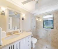 Hummingbird Villa Mullins Bay Barbados Bathroom 2 With Shower