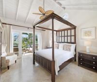 Hummingbird Villa Mullins Bay Barbados Primary Bedroom with Four Poster Bed