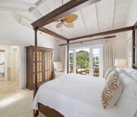Hummingbird Villa Mullins Bay Barbados Primary Bedroom with Ocean View