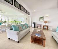 Sandy Lane Holiday Villa Barbados Halle Rose Entrance Living Room and Seating Area