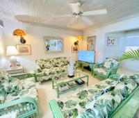 Beachfront Barbados Villa Rental Seascape Living Room