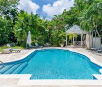 Holiday Rental Palm Tree Villa Sandy Lane Barbados Swimming Pool and Deck