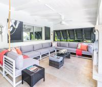 Palm Tree Villa Sandy Lane Barbados Exterior Lounge Area with Seating