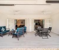 Porters Gate 19 Holiday Rental St. James Barbados Covered Patio with Seating