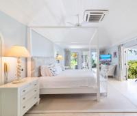 Point of View Holiday Rental In Sandy Lane Barbados Master Bedroom With Western Facing Patio
