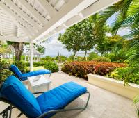 Point of View Holiday Rental In Sandy Lane Barbados Master Bedroom Western Patio With Ocean and Garden Views