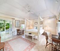 Point of View Holiday Rental In Sandy Lane Barbados Cottage 1 Bedroom and Garden Patio View