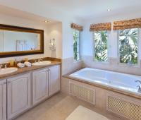 Sandy Lane Barbados Holiday Rental Rose of Sharon Bathroom Two With Tub