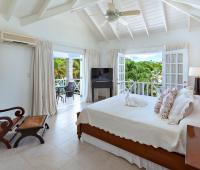 Sandy Lane Barbados Holiday Rental Rose of Sharon Bedroom 2 With King Bed and Garden View
