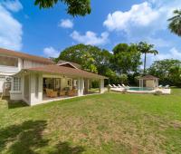 149 Salters Road Barbados Holiday Rental Sandy Lane Barbados Rear View of Property Over Gardens