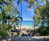 Beachfront Barbados Villa Rental Seascape Master Bedroom View