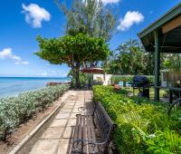 Barbados Beachfront Vacation Rental Villa Seawards Beach Pathway