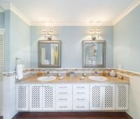Tara Barbados 4 Bedroom Holiday Rental Villa Primary Bathroom Double Vanity