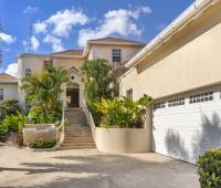 Tara Barbados 4 Bedroom Holiday Rental Villa Entrance and Parking Garage