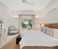 Villa Rosa Holiday Rental Villa In Royal Westmoreland Barbados Bedroom 4 With Door to Patio and Gardens