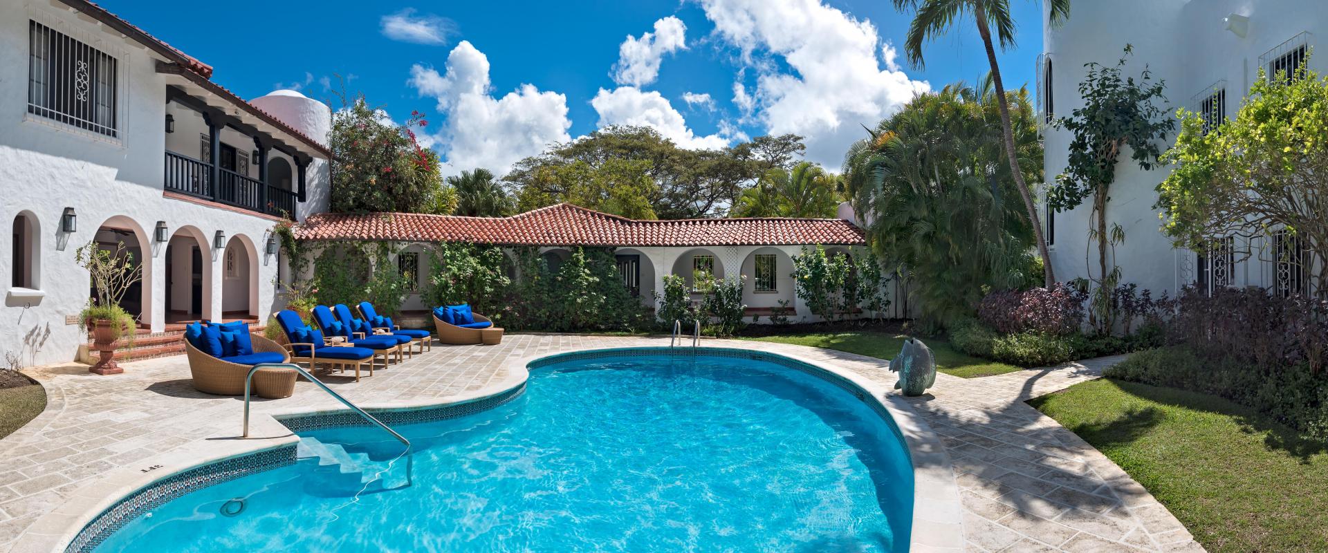 Swimming Pool at Elsewhere 10 Bedroom Sandy Lane Villa For Rent In Barbados 