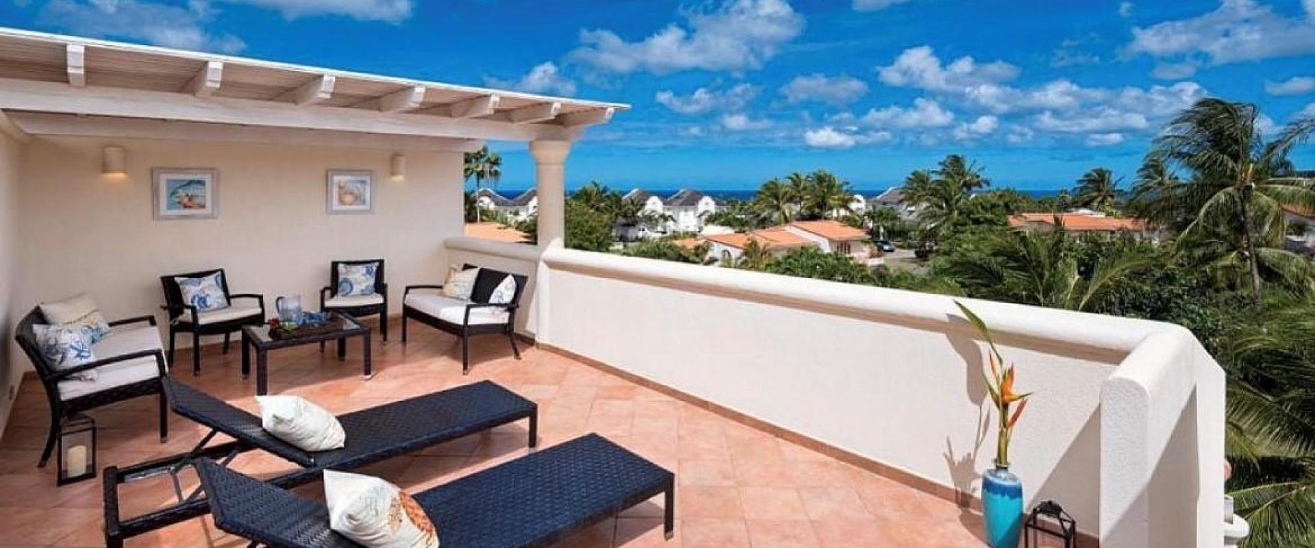 Seabreeze Penthouse Sugar Hill Barbados Roof Deck with Loungers