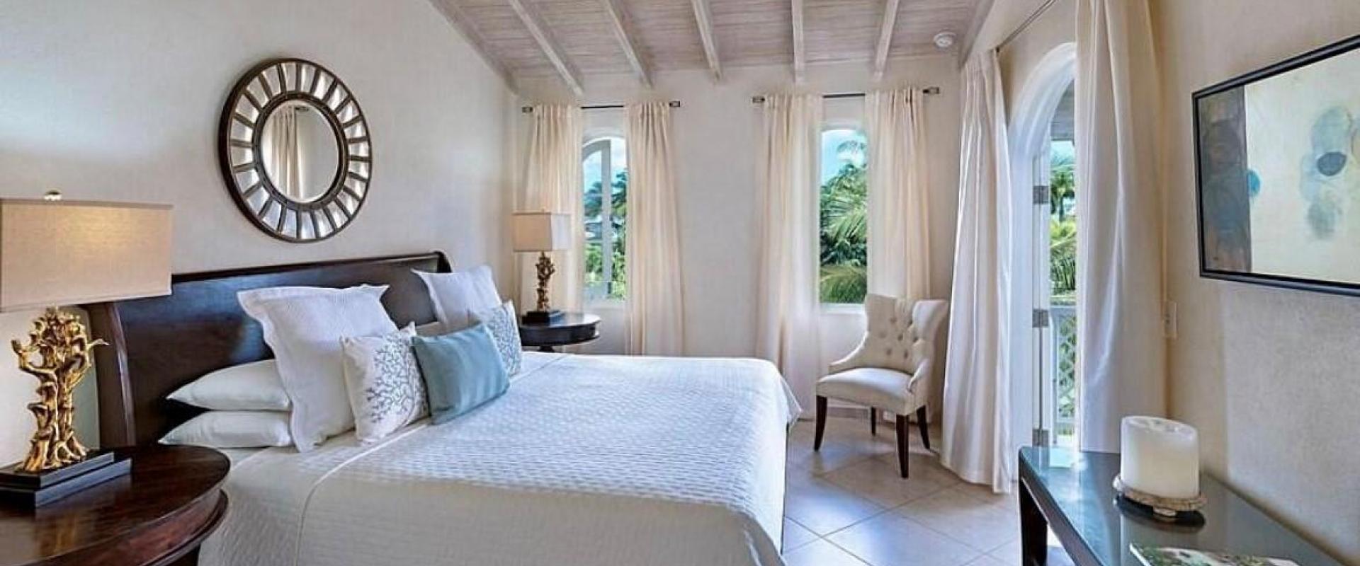 Seabreeze Penthouse Sugar Hill Barbados Bedroom 1 with King Bed