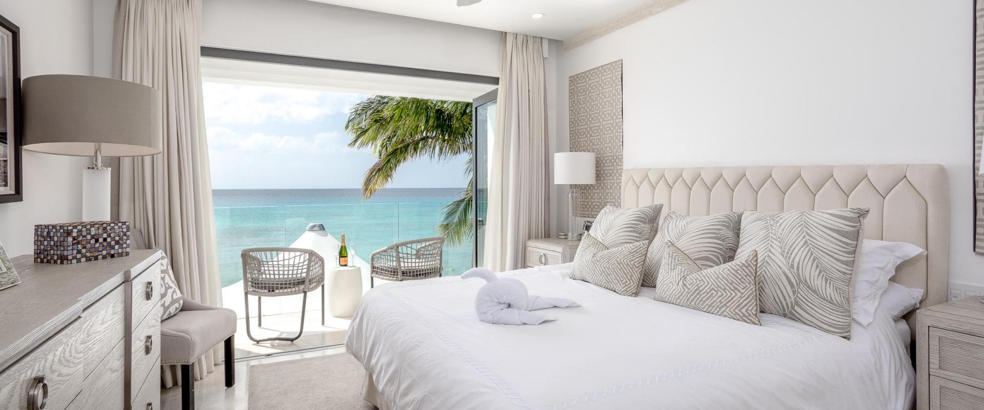 Barbados Vacation Villa Dolphin Beach House Bedroom 5 with Ocean View