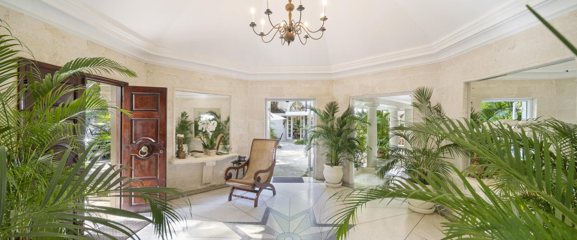 Heronetta Sandy Lane Estate Barbados Entrance Foyer