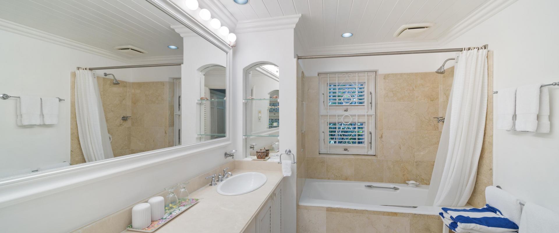 Heronetta Sandy Lane Estate Barbados Cottage One Bathroom