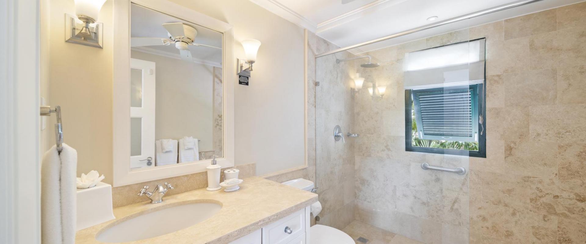 Hummingbird Villa Mullins Bay Barbados Bathroom 2 With Shower