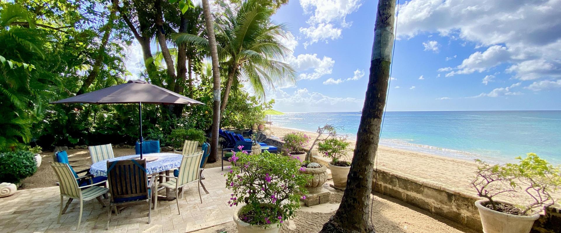 Beachfront Barbados Villa Rental Seascape Ocean View and Beach