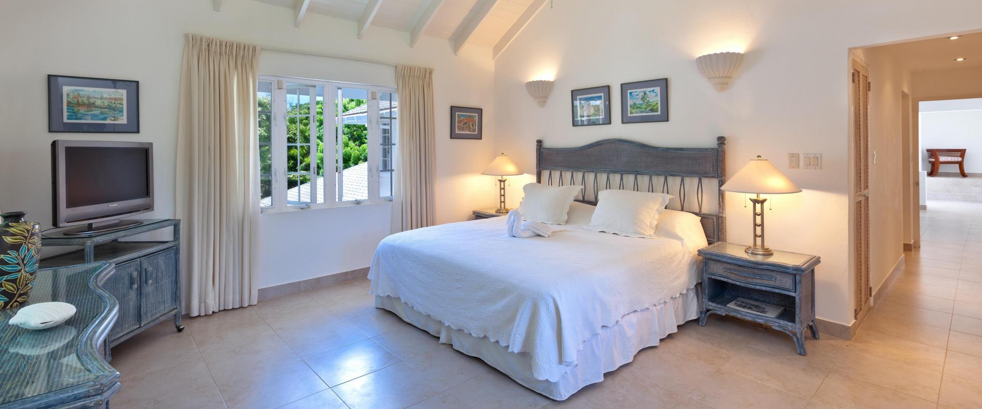 Sandy Lane Barbados Holiday Rental Rose of Sharon Master Bedroom with King Bed