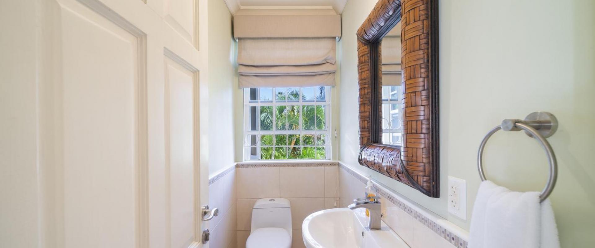 Tara Barbados 4 Bedroom Holiday Rental Villa Guest Toilet