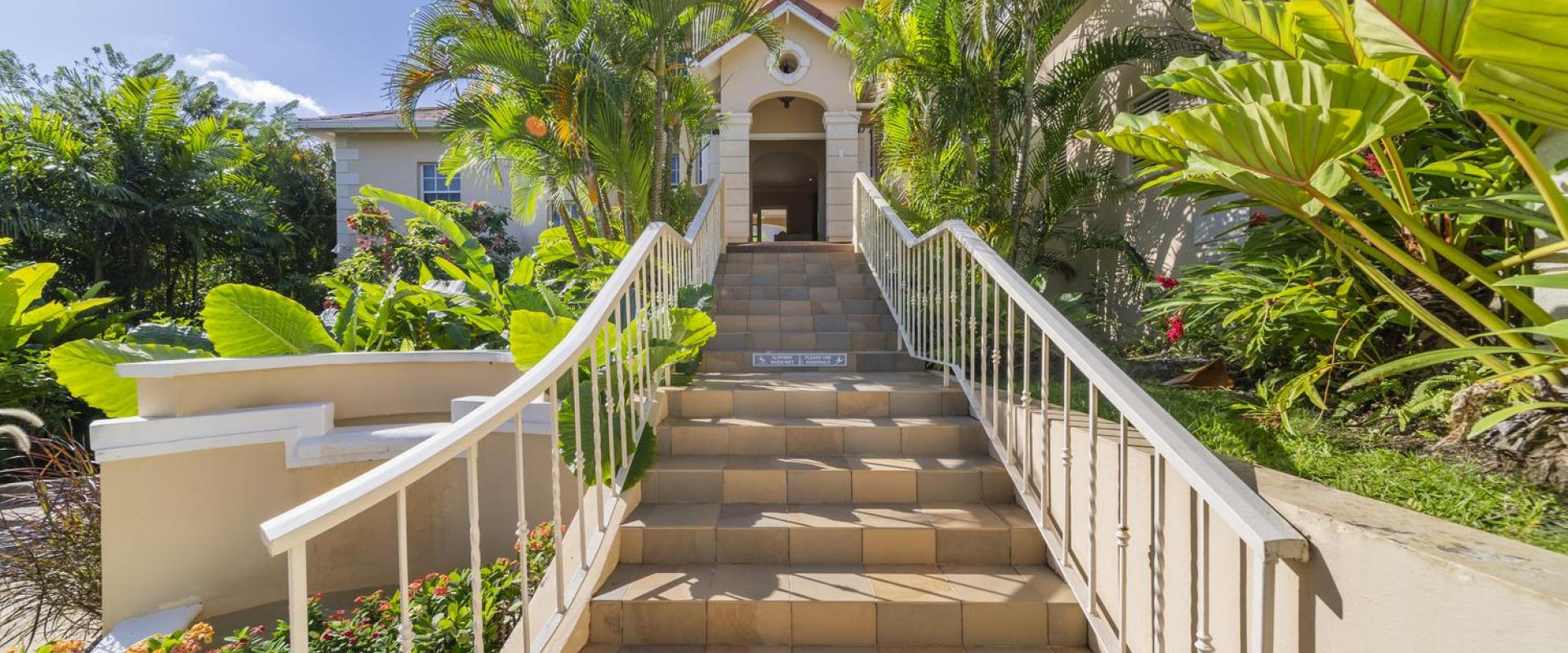Tara Barbados 4 Bedroom Holiday Rental Villa Main Stairs