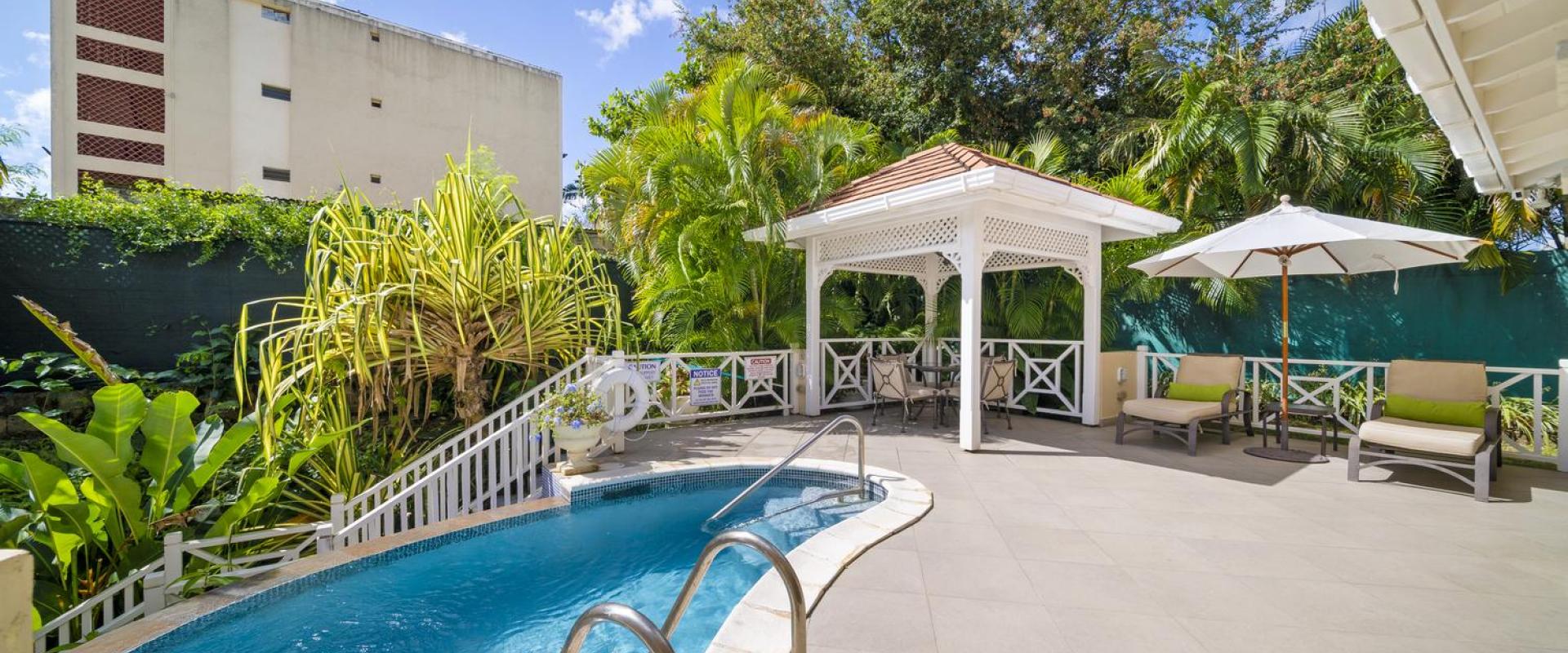 Tara Barbados 4 Bedroom Holiday Rental Villa Pool Deck