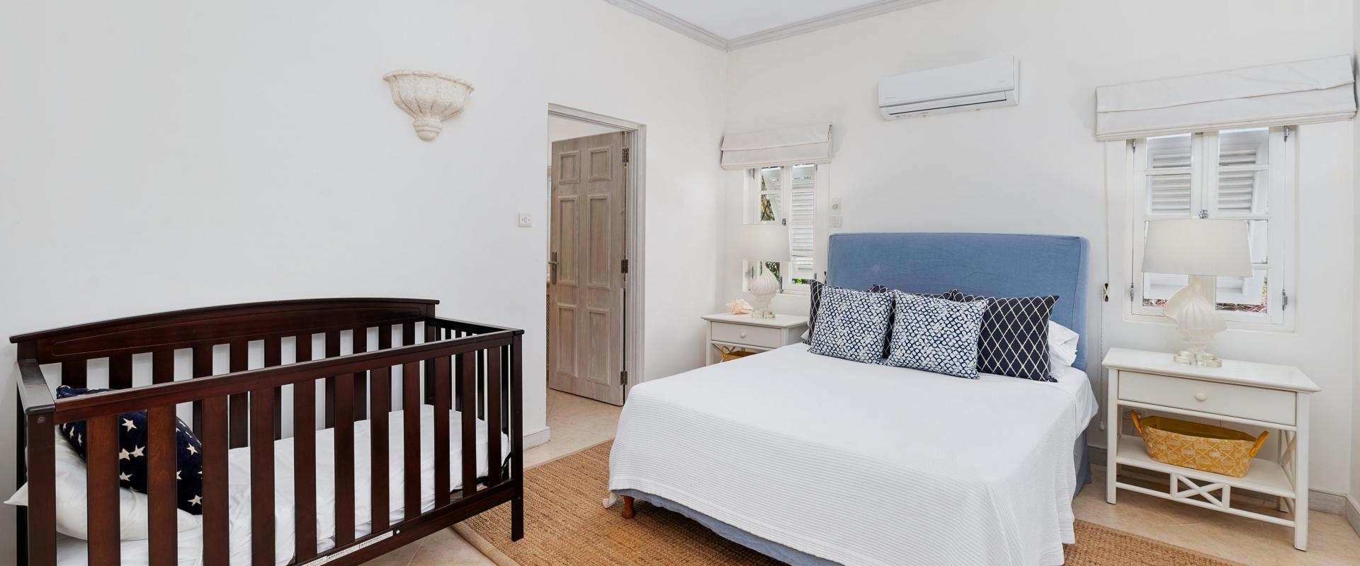 Villa Rosa Holiday Rental Villa In Royal Westmoreland Barbados Bedroom 2 With Complimentary Baby Crib