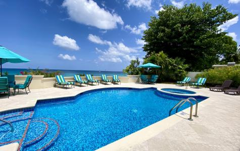 Fosters House Holiday Rental In Barbados Pool and View To Ocean