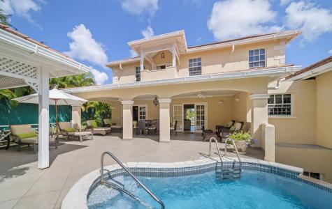 Tara Barbados 4 Bedroom Holiday Rental Villa Pool Deck and Swimming Pool